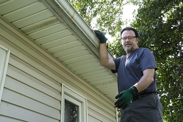 Gutter Cleaning of Evans workers