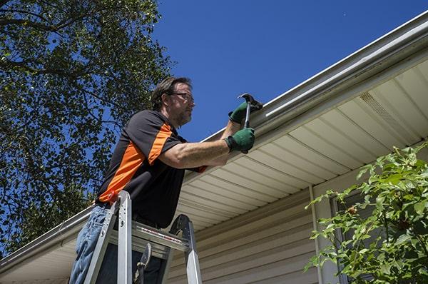 we specialize in all types of gutter repair, including leaks, sagging, and clogging